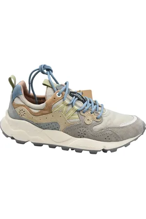 Flower Mountain Sko, Herre, Flerfarvet, 44 EU, Uld, Taupe Beige Snøresko Stilfuldt Fit