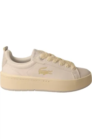 Lacoste Sko, Dame, Hvid, 37 EU, Læder, Carnaby Sneakers