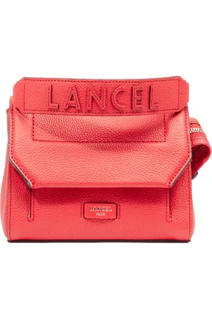 LANCEL Taske, Dame, Rød, ONE SIZE, Uld, Rød Ninon Flap Crossbody Taske