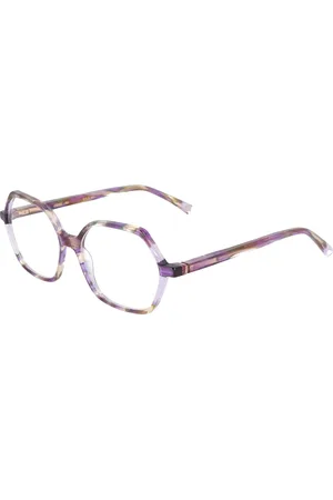 Etnia Barcelona Tilbehør, unisex, Lilla, 50 MM, Moderne Irregulære Briller Ceres 51O