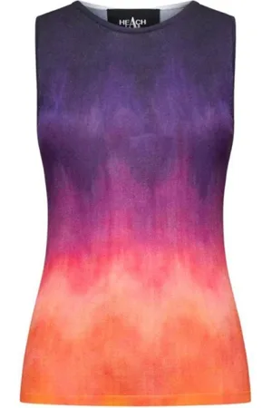 Silvian Heach Top, Dame, Flerfarvet, S, Nylon, Top ærmeløs