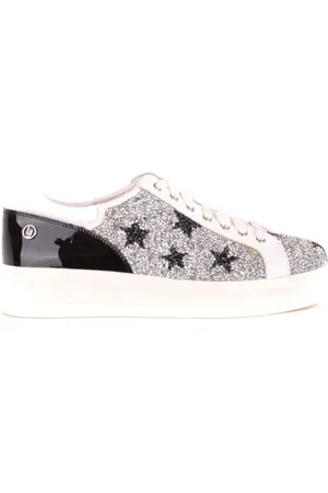 Liu Jo Sko, Dame, Grå, 36 EU, Læder, Luksus Sneakers
