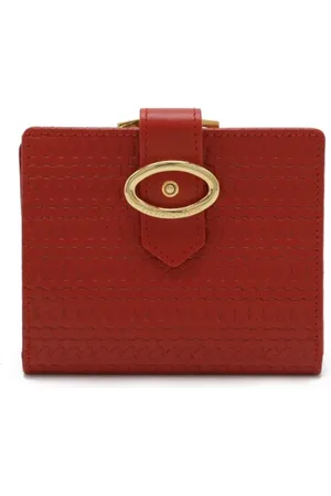 Dior Pre-owned, Dame, Rød, ONE SIZE, Tyl, Pre-owned Laeder punge