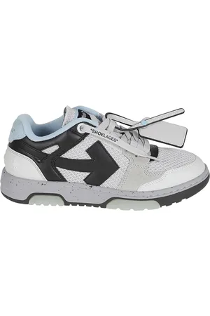 OFF-WHITE Sko, Herre, Grå, 40 EU, Læder, Slim Out of Office Sneakers