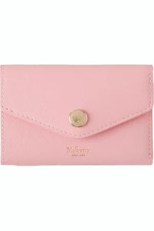 MULBERRY Tilbehør, Dame, Lyserød, ONE SIZE, Uld, Foldet Multicard Wallet