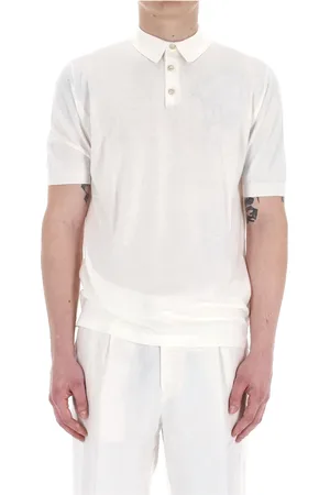 ELEVENTY Top, Herre, Hvid, M, Bomuld, Hvide T-shirts og Polos