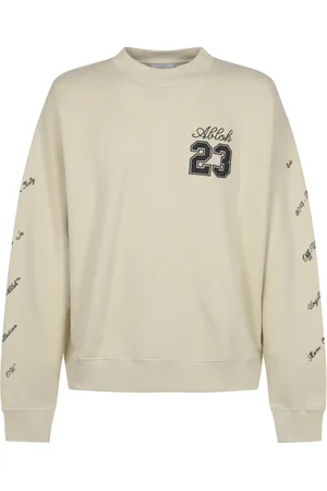OFF-WHITE Sweathshirts & Hoodies, Herre, , XL, Bomuld, Logo Skate Crewneck
