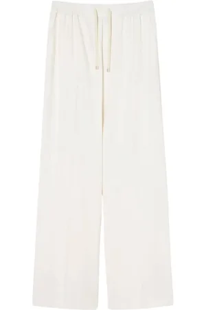 Persona by Marina Rinaldi Bukser, Dame, Hvid, 2XL, Uld, Elegante Orchis Bukser