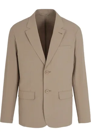 Armani Exchange Jakke, Herre, , 3XS, Bomuld, Stretch Bomuld Jakke To Knapper Foret