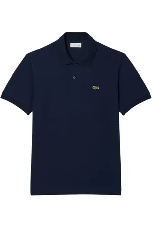Lacoste Top, Herre, Blå, 2XL, Bomuld, bomuldspolo