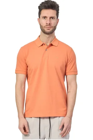 HUGO BOSS Top, Herre, , L, Bomuld, Polo Shirt med Broderet Logo