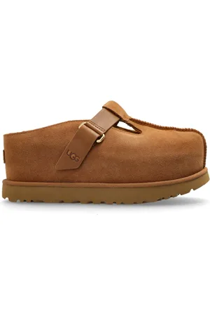 UGG Sko, Dame, Brun, 39 EU, Tyl, Platform sandaler Goldenstar Hi Clog