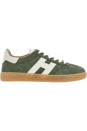 Hogan Sko, Herre, Grøn, 43 EU, Læder, Grønne Ruskind Cool Sneakers