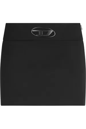 Diesel Nederdel, Dame, Sort, S, Uld, Stilfulde Nederdele O-Dixi
