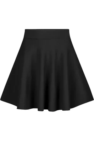 Nina Ricci Nederdel, Dame, Sort, L, Uld, Skater Mini Nederdel