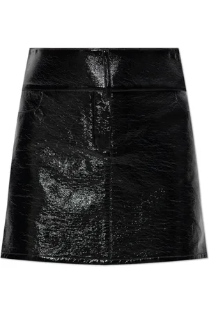 Courrèges Nederdel, Dame, Sort, S, Bomuld, Short Skirt