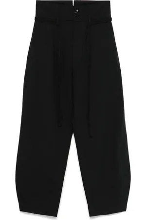 BARENA Bukser, Dame, Sort, 3XS, Sort Bukser med Knapper i Taljen