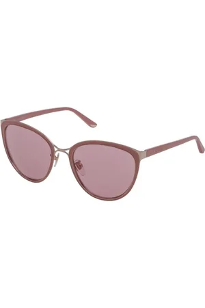 Nina Ricci Tilbehør, Dame, Lyserød, ONE SIZE, Uld, Rose Spejlsolbriller