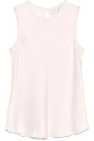 FORTE FORTE Top, Dame, , L, Satin, Satin Reversible Top