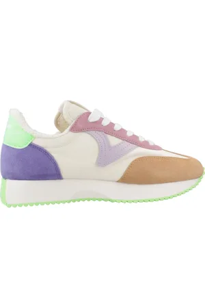 victoria Sko, Dame, Flerfarvet, 37 EU, Suede, Cosmos Suede Sneakers