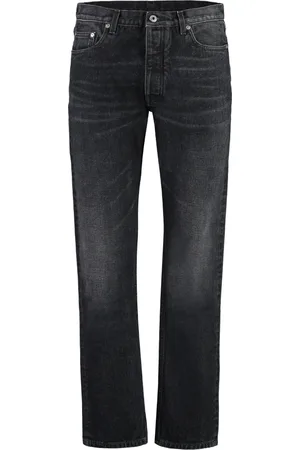 OFF-WHITE Jeans, Herre, Sort, W32, Denim, Klassiske denim jeans med metaldetaljer
