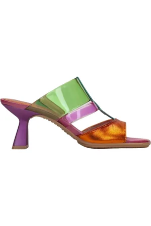 Hispanitas Sko, Dame, Flerfarvet, 38 EU, Læder, Danielle Heeled Mules