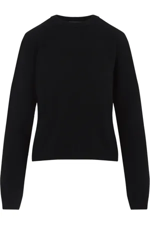 Moncler Strik, Dame, Sort, M, Uld, Sort Elegant Sweater