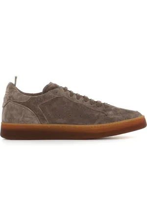 Officine creative Sko, Herre, Brun, 43 EU, Uld, Lysebrune Kudu Sneakers