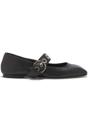 Aeyde Sko, Dame, Sort, 36 EU, Eyelet Nappa Leather Sko