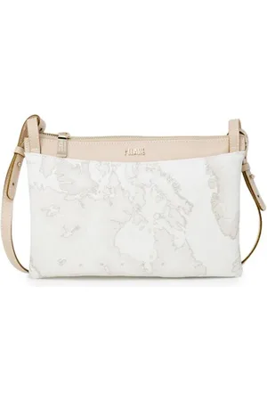 ALVIERO MARTINI 1A CLASSE Taske, Dame, Hvid, ONE SIZE, Bomuld, Elegant håndtaske til kvinder
