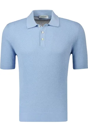 Gran Sasso Top, Herre, Blå, 2XL, Lysblå Polo Skjorte