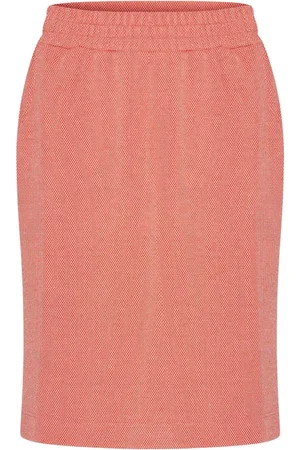 Elton Nederdel, Dame, Rød, M, Polyester, Poppy Straight Bukser