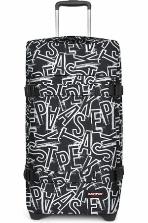 Eastpak Kuffert, unisex, Sort, ONE SIZE, Uld, Funktionel Mellemstørrelse Bagage med TSA-lås