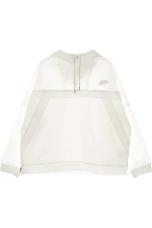 Nike Sweathshirts & Hoodies, Dame, Hvid, M, Uld, Earth Day Windbreaker Jakke