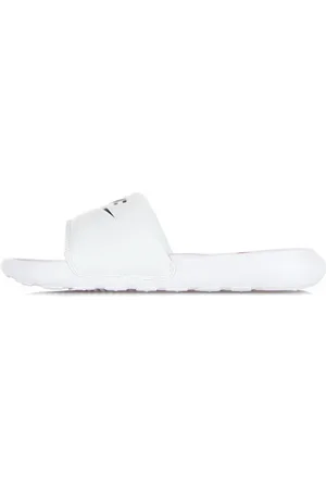 Nike Sko, Dame, Hvid, 36 1/2 EU, Fleksible Slide Slippers