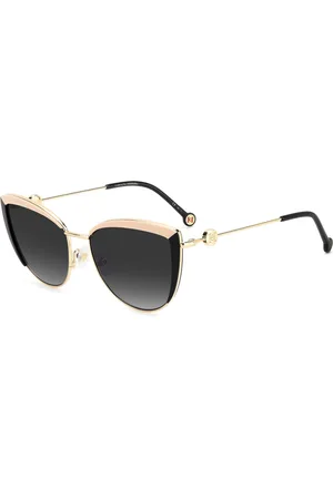 Carolina Herrera Tilbehør, Dame, Flerfarvet, 58 MM, Uld, Cat Eye Solbriller