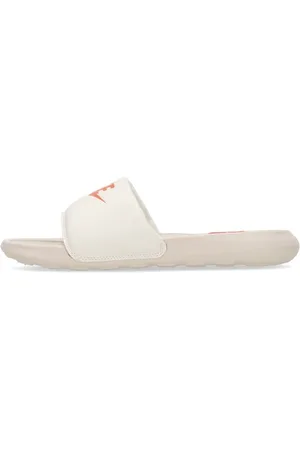 Nike Sko, Herre, Hvid, 44 EU, Fleksible gummislippers med tekstureret fodseng