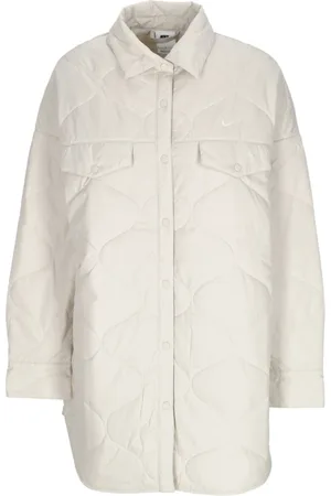 Nike Jakke, Dame, Hvid, L, Uld, Quilted Trench Jacket