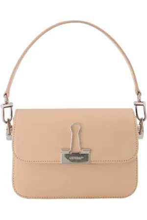 OFF-WHITE Taske, Dame, , ONE SIZE, Uld, Glat Kalveskind Skuldertaske