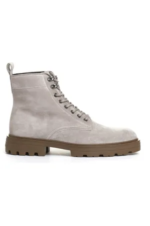 Hogan Sko, Herre, , 44 EU, Suede, Suede Snørestøvler