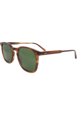 GARRETT LEIGHT Tilbehør, unisex, Brun, 47 MM, Uld, Glco Ruskin Solbriller