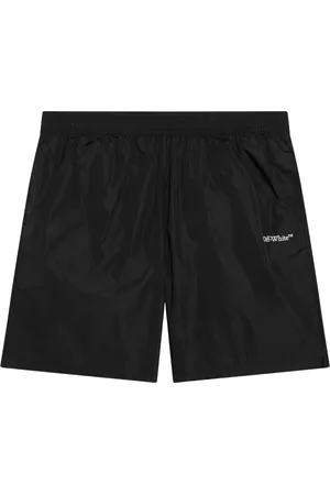 OFF-WHITE Badetøj, Herre, Sort, S, Nylon, Mare Boxer Shorts