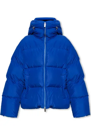 OFF-WHITE Jakke, Herre, Blå, L, Uld, Quilted Down Jacket
