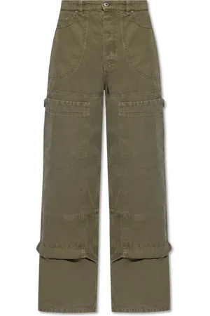 OFF-WHITE Bukser, Herre, Grøn, W29, Bomuld, Low-rise Bukser