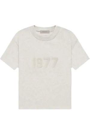 FEAR OF GOD Top, Herre, Hvid, M, Oatmeal Essentials T-shirt 1977