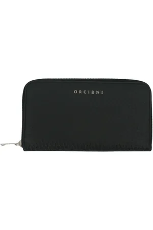 Orciani Tilbehør, Dame, Sort, ONE SIZE, Læder, Soft Wallet