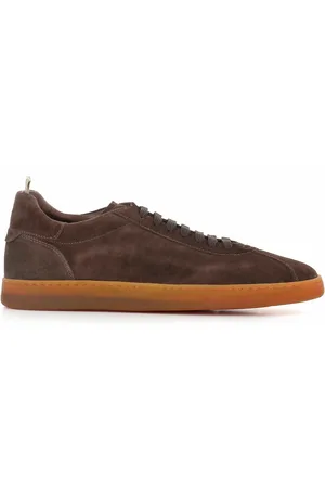 Officine creative Sko, Herre, Brun, 41 1/2 EU, Suede, Soft Suede Sneakers