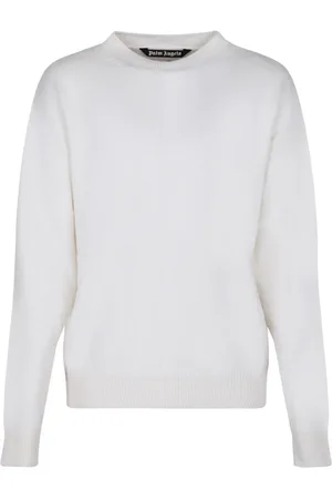 Palm Angels Strik, Herre, , M, Uld, Monogram Print Jumper