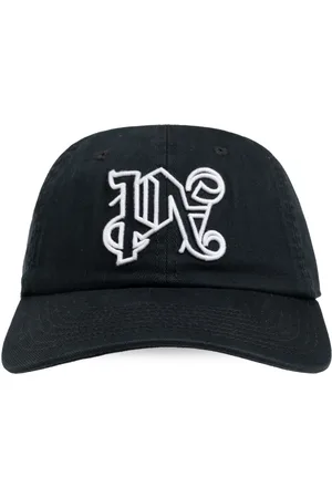 Palm Angels Tilbehør, Dame, Sort, ONE SIZE, Bomuld, Cap