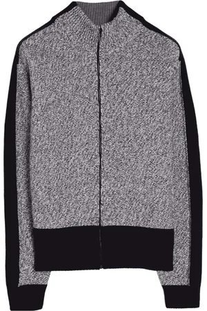 OFF-WHITE Strik, Herre, Grå, S, Uld, Cardigan